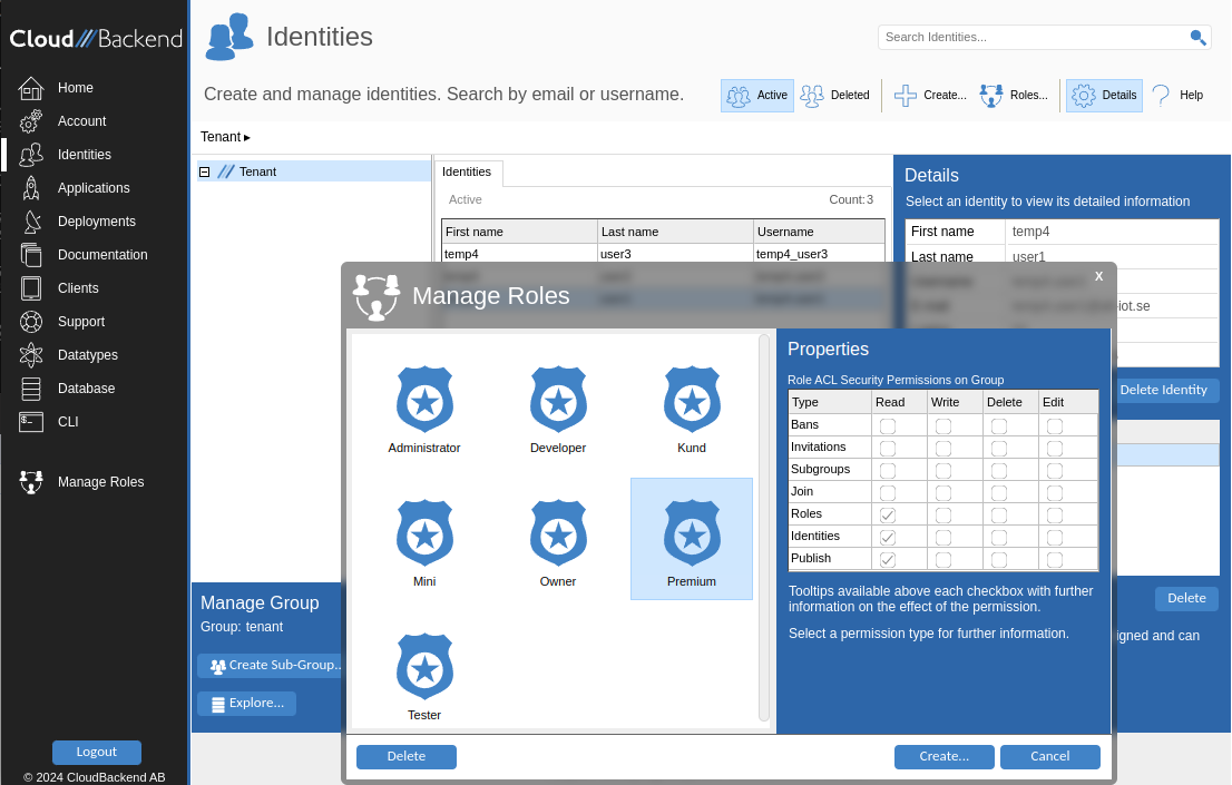 identities